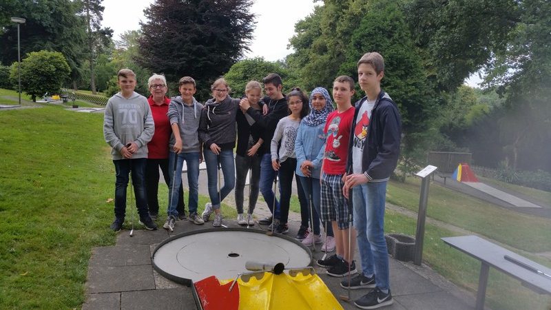 Mehr über den Artikel erfahren Minigolf Projekt Woche am Nikolaus-Ehlen-Gymnasium in Velbert