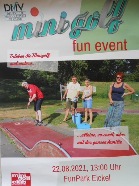Mehr über den Artikel erfahren Minigolf Family Event am Leistungsstützpunkt Wanne-Eickel !